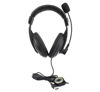 Picture of MH Headset, Stereo, Microphone and USB, with voice controlbox, black, Box 